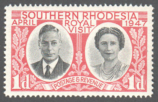 Southern Rhodesia Scott 66 Mint - Click Image to Close